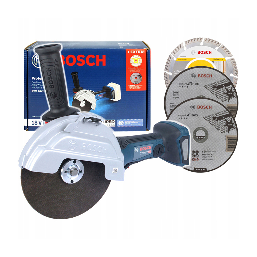 Pulidora GWS 18V-180 Bosch Professional
