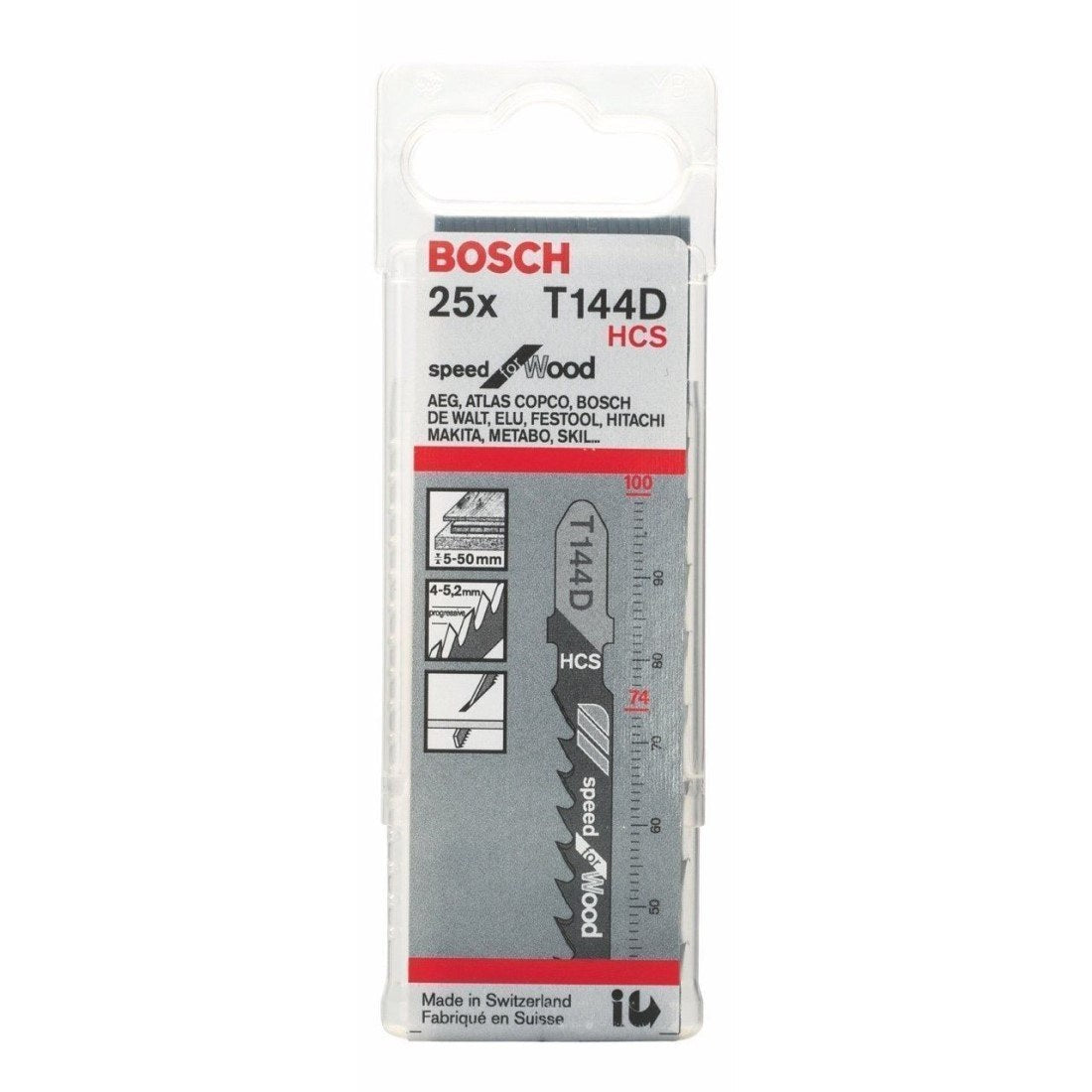 Hoja de sierra T144D Bosch Professional vista 3