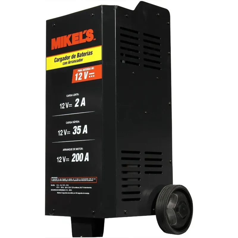 CARGADOR 12/24V AUTOMÁTICO + ARRANCADOR 200AMP MIKEL'S - Imagen 5