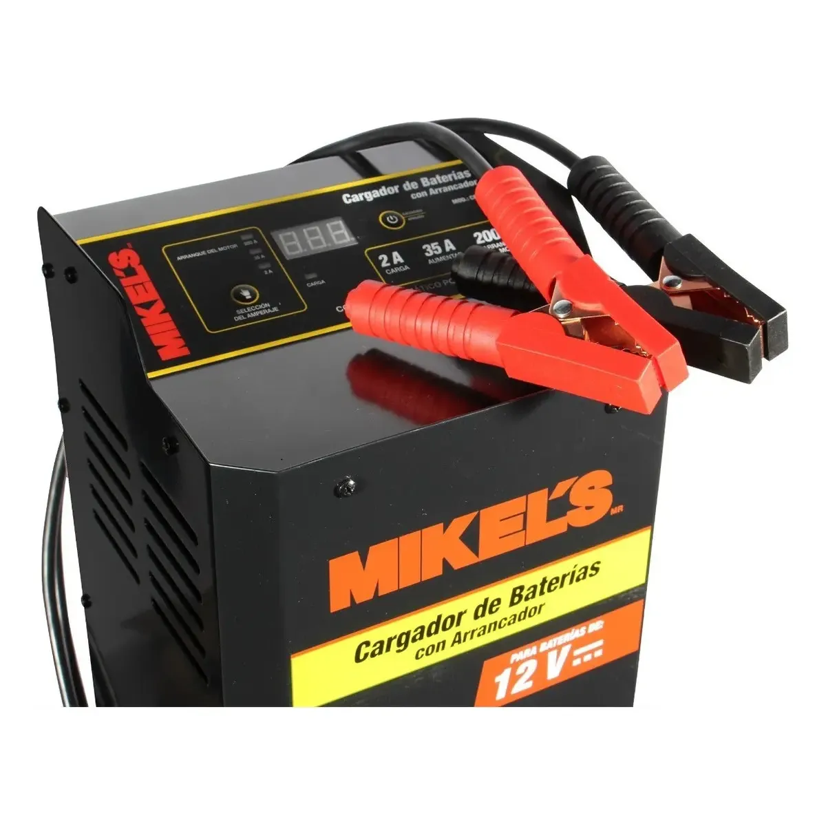 CARGADOR 12/24V AUTOMÁTICO + ARRANCADOR 200AMP MIKEL'S - Imagen 3