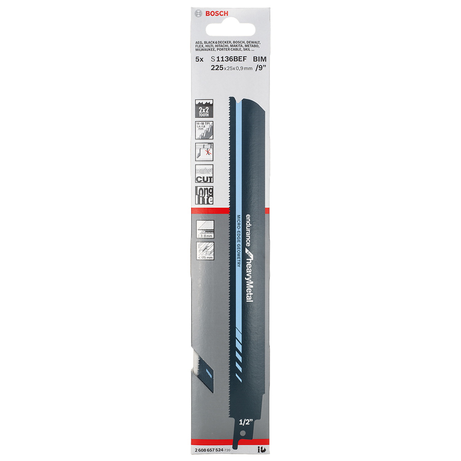 Hoja de sierra 2608657524 Bosch Professional vista 2