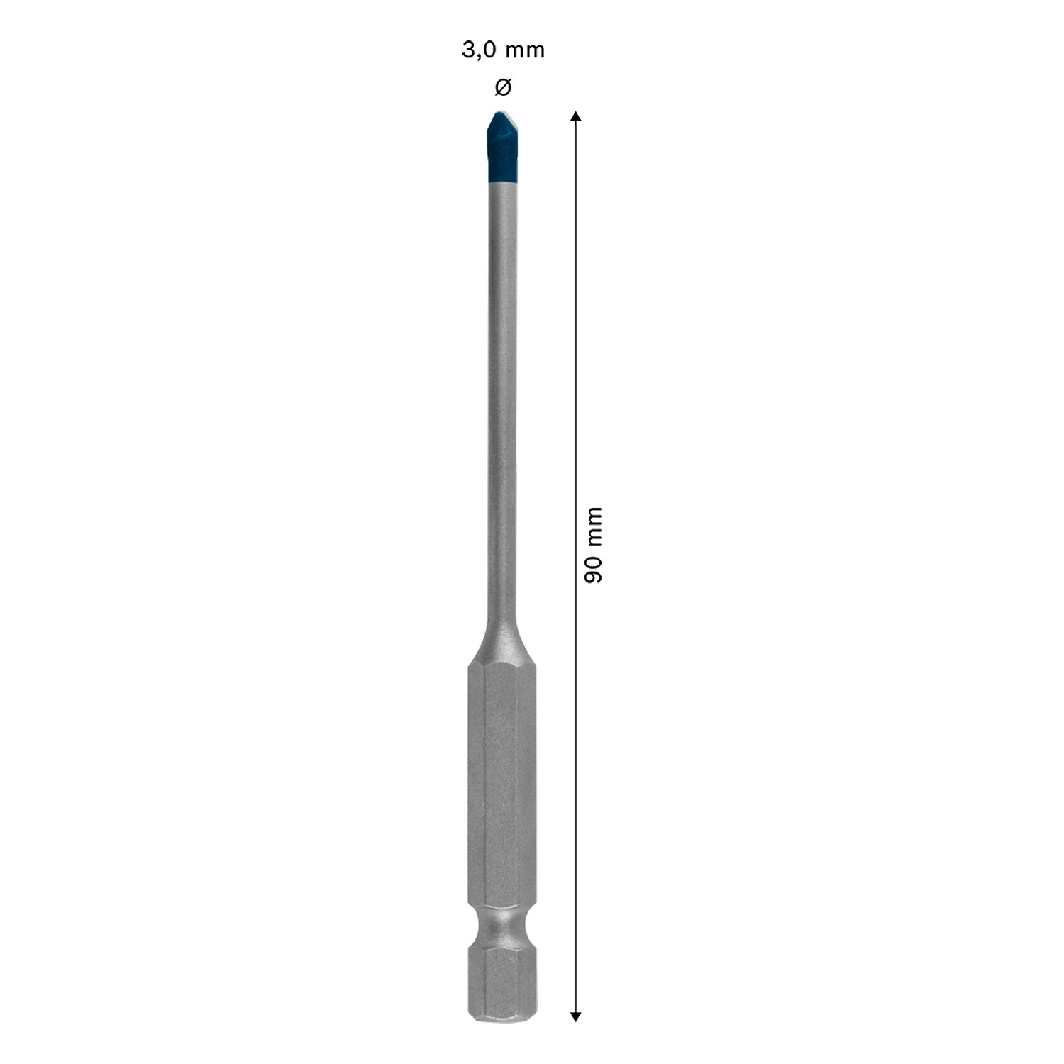 Broca para cerámica 2608900587 Bosch Professional vista 3