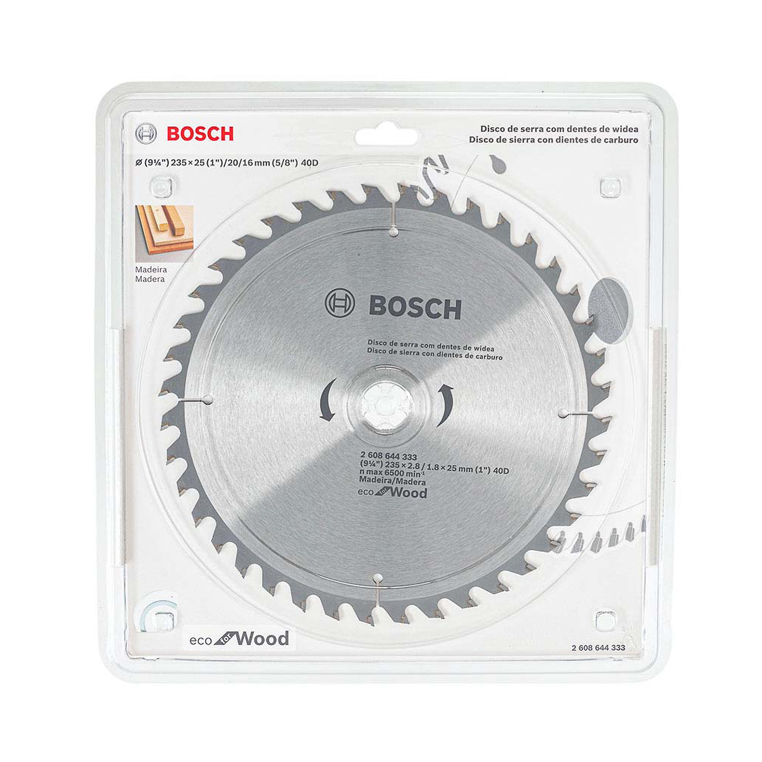 Sierra circular 2608644333 Bosch Professional vista 2