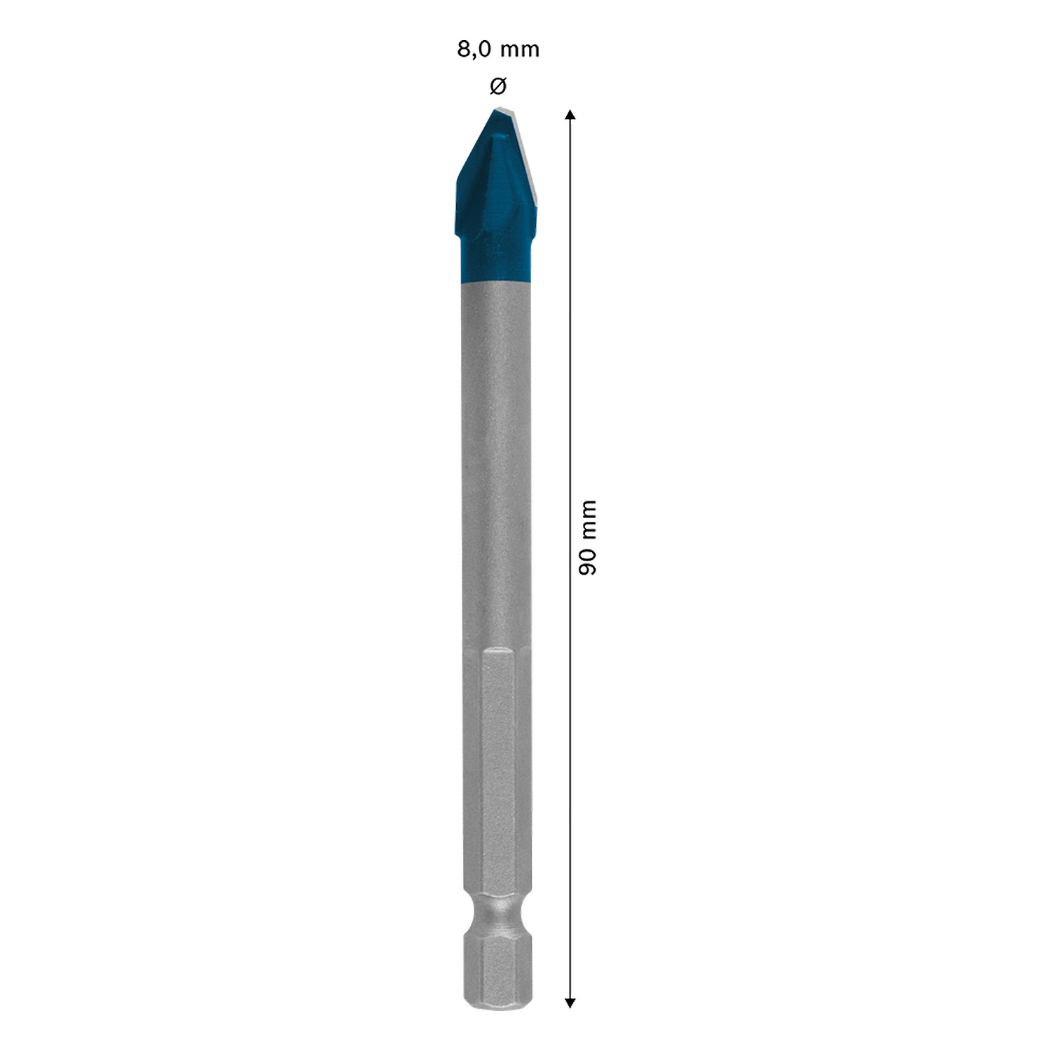Broca para cerámica 2608900592 Bosch Professional vista 3