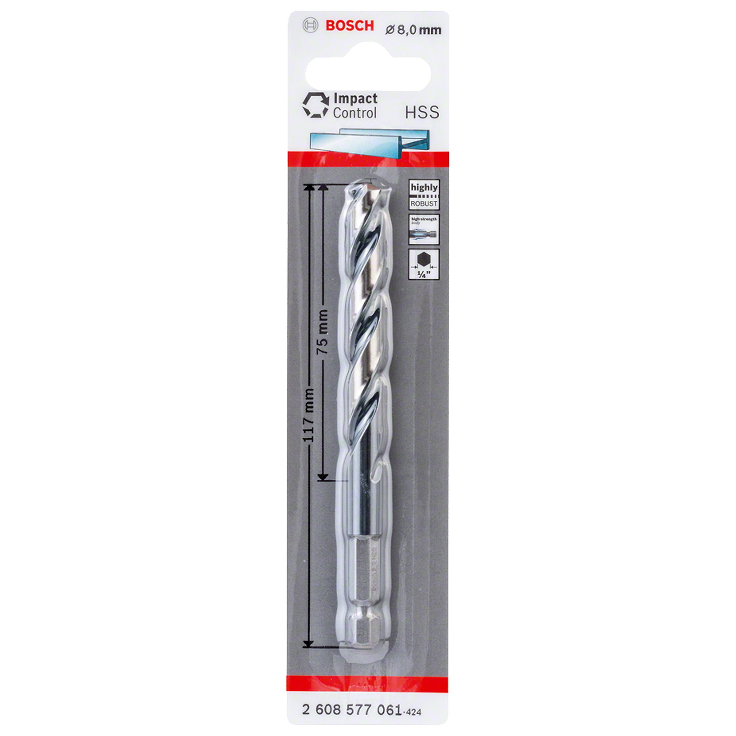 Broca hss 2608577061 Bosch Professional