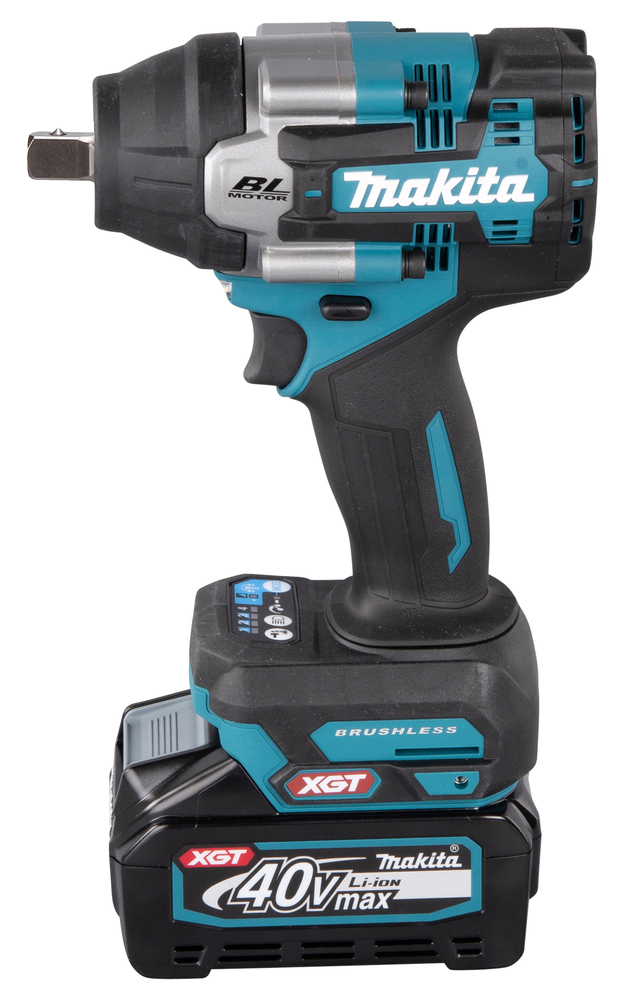 LLAVE IMPACTO CTE.1/2 XGT 40V +BL XPT 760N 2 BAT 4AH MAKITA