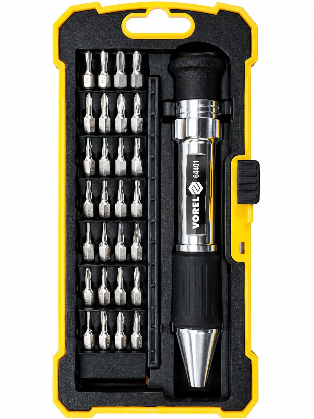 Destornillador Precision Jgo Puntas x 29Pzs VOREL