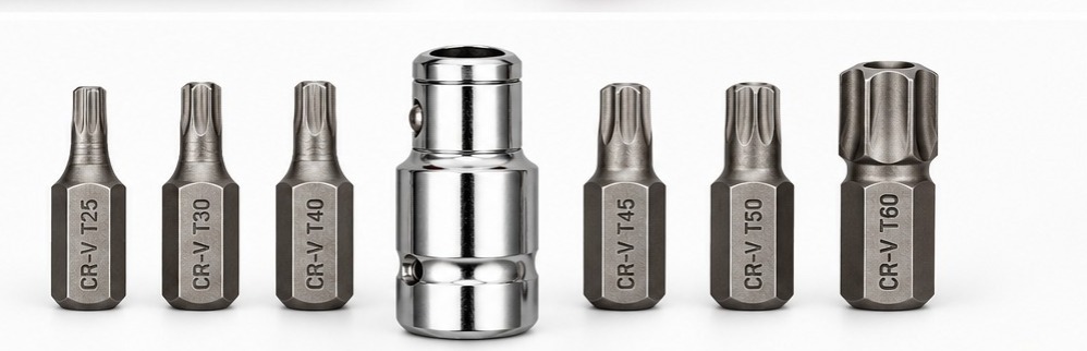 Punta Jgo x 7Pzs Torx T25-T55 VOREL - Imagen 3