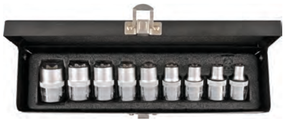 Juego de copas torx YATO
