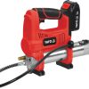ENGRASADORA INALÁMBRICA 18V 62 MPA (9000 PSI) 600 G CON BATERÍA 3 AH Y CARGADOR YATO