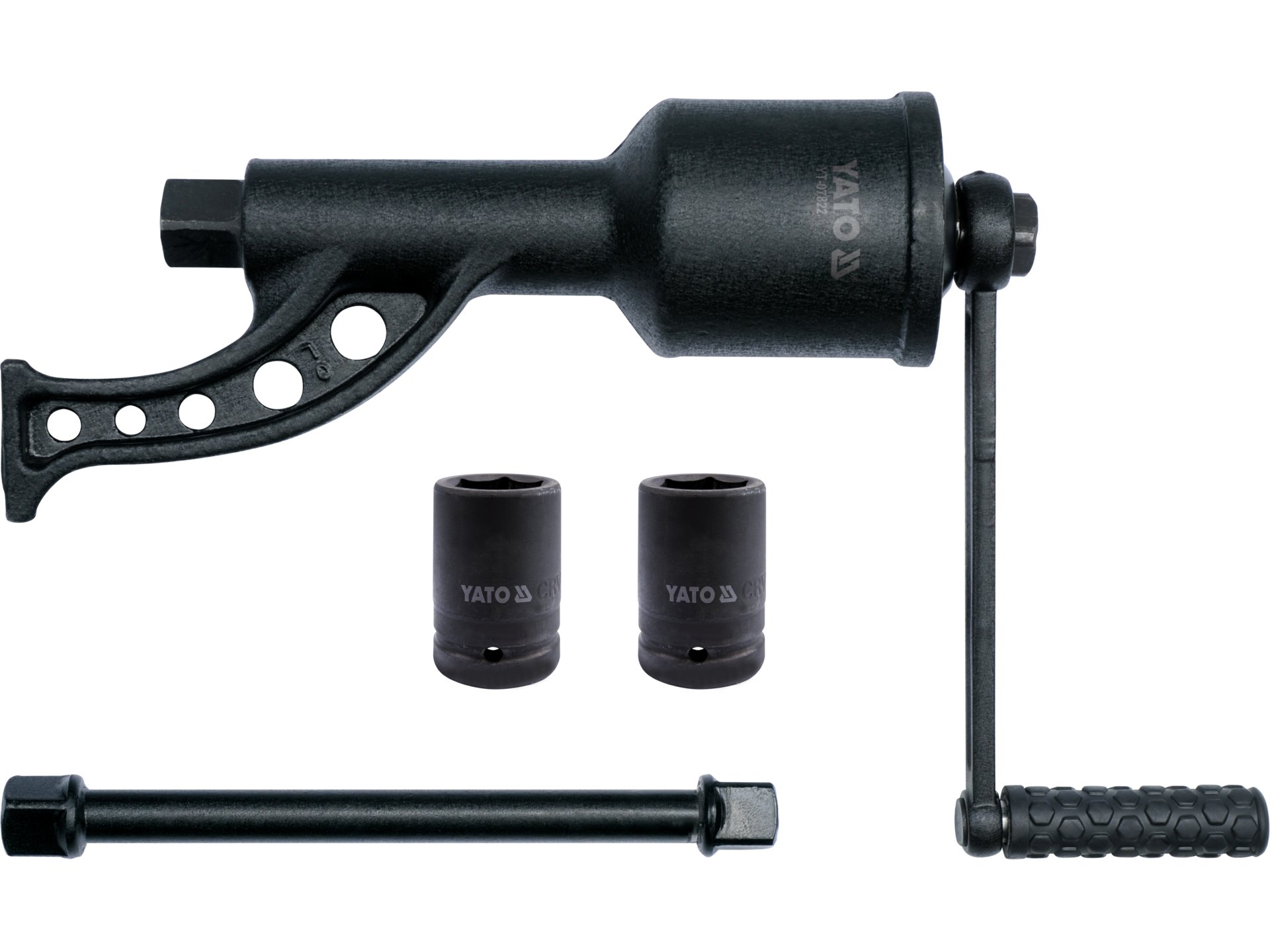 MULTIPLICADOR DE TORQUE 1:66 5800 NM CUADRANTE 1" YATO - Imagen 2