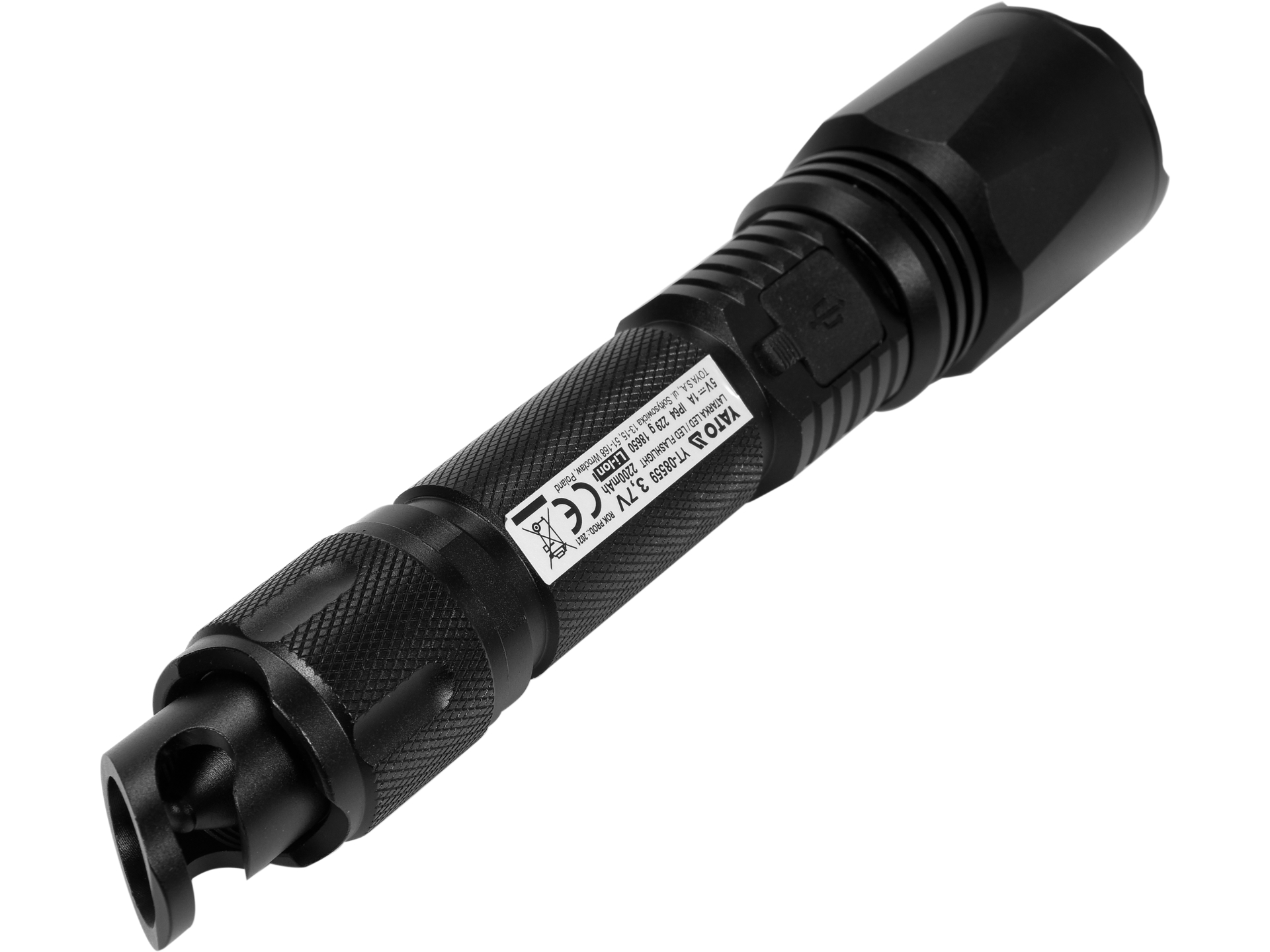 LINTERNA RECARGABLE LED 10W 900 LM IP64 CON POWERBANK YATO - Imagen 3