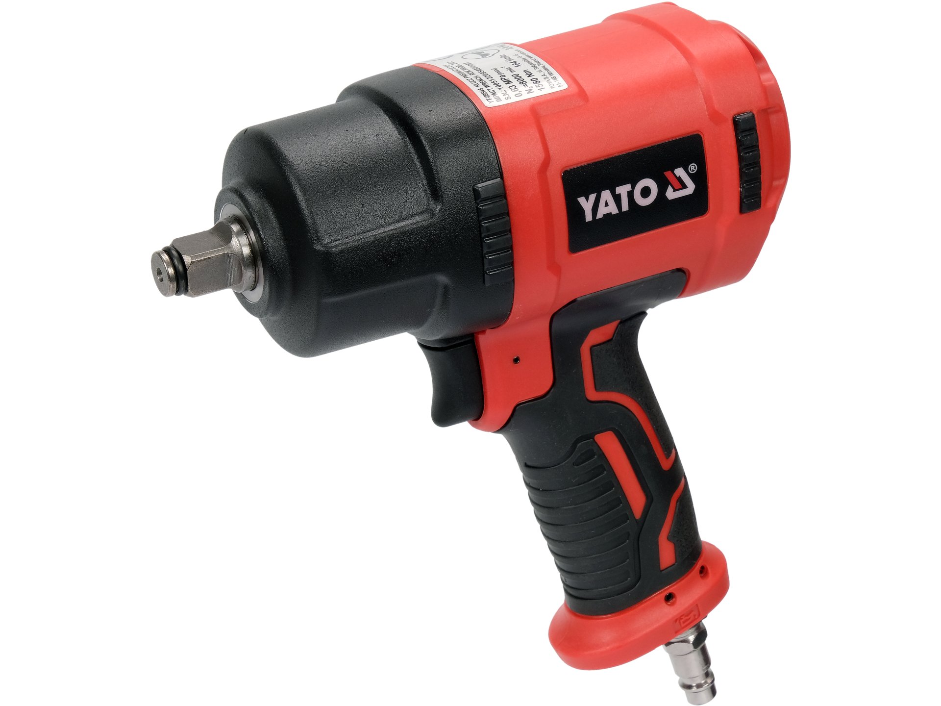 LLAVE DE IMPACTO NEUMÁTICA 1/2" 1560 NM CUERPO COMPOSITE YATO - Imagen 2
