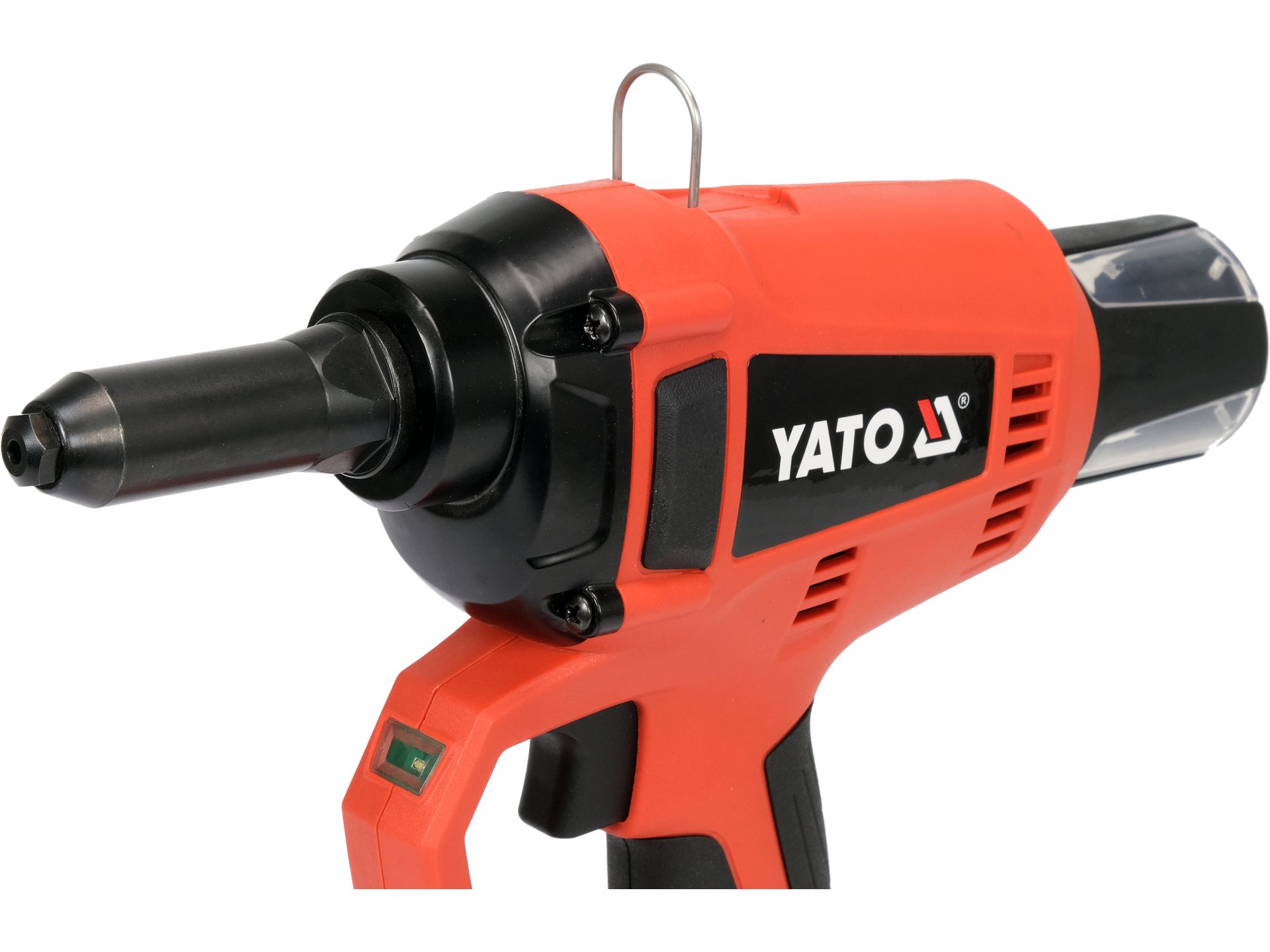 REMACHADORA INALÁMBRICA 18V 2.4-5 MM 20 KN CON BATERÍA 3 AH Y CARGADOR YATO - Imagen 4