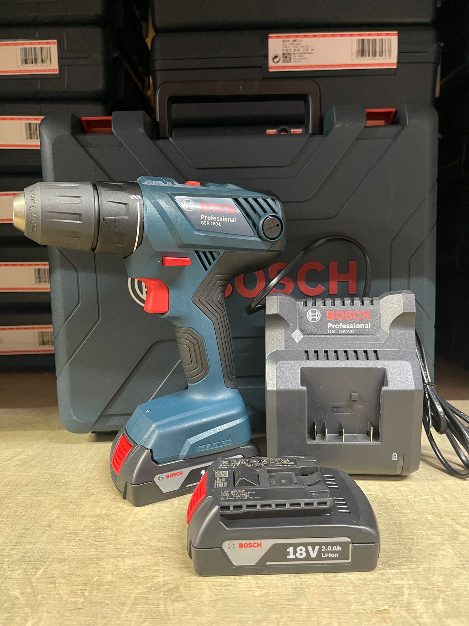 Taladro GSR 180-LI Bosch Professional