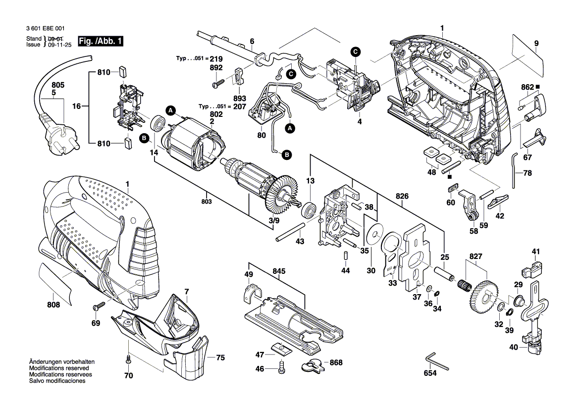 Repuesto escobilla 2604321925 Bosch Professional vista 3