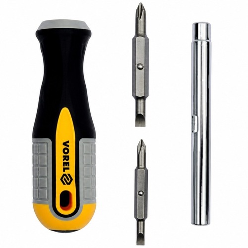 Destornillador Vorel 64654 6 en 1 Interchangeable VOREL