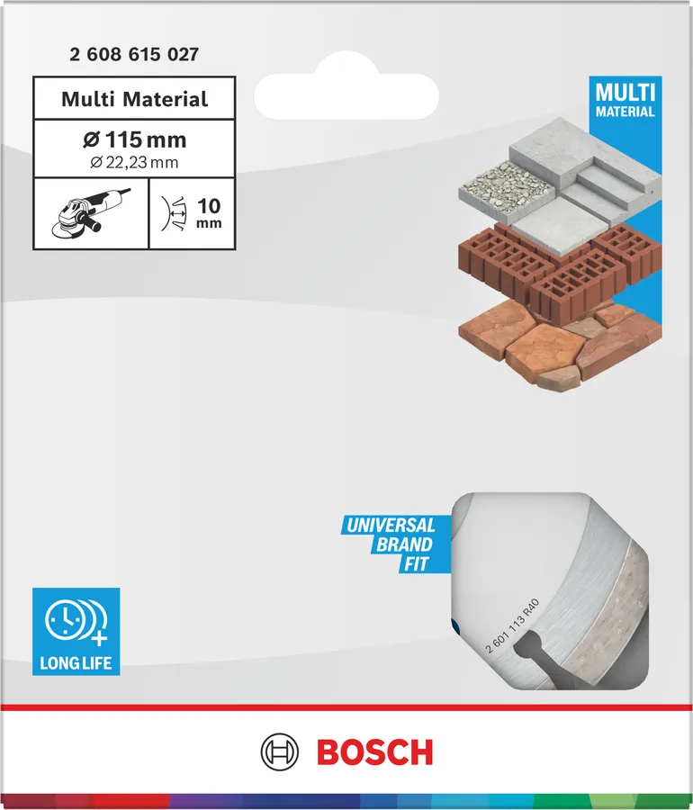 Disco diamantado 2608615027 Bosch Professional vista 2