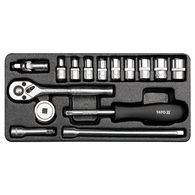 Juego de copas 1/4" YATO