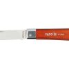 Cuchillo plegable de electricista YATO