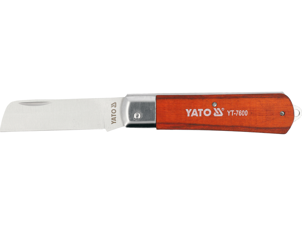 Cuchillo plegable de electricista YATO