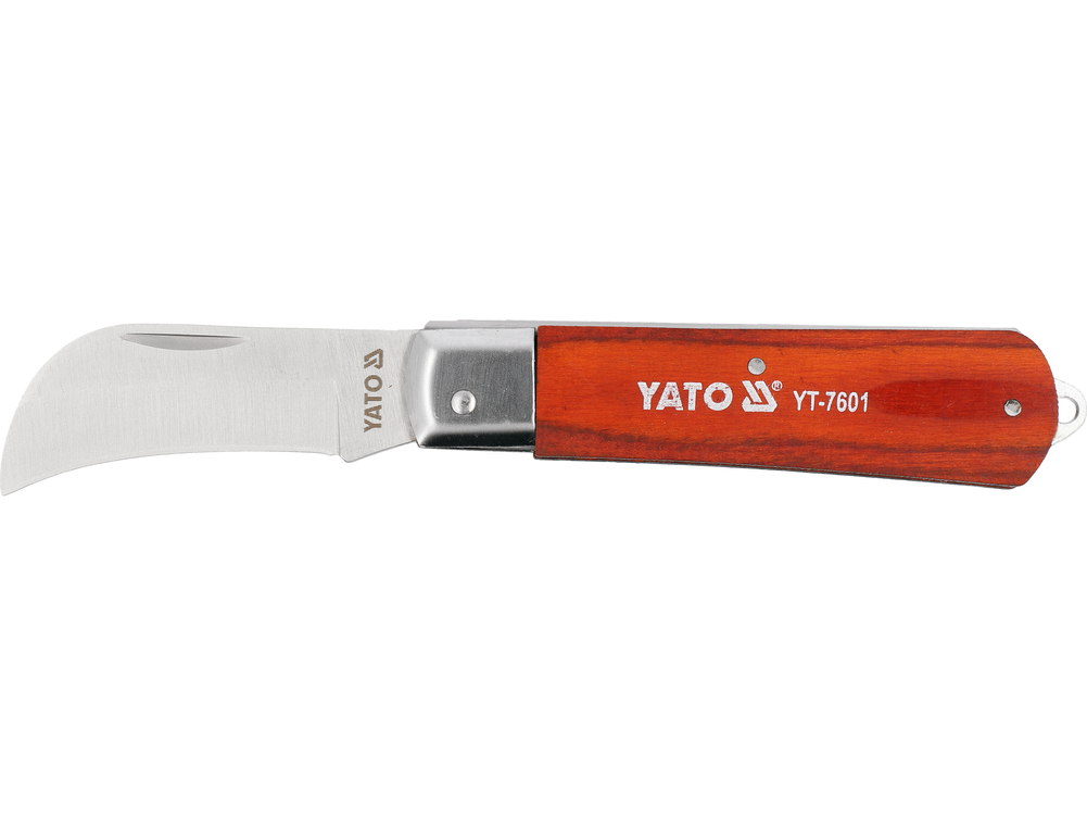 Cuchillo de electricista plegable YATO