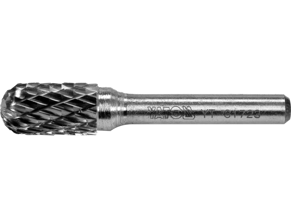 Fresa rotativa carburo cilíndrica YATO
