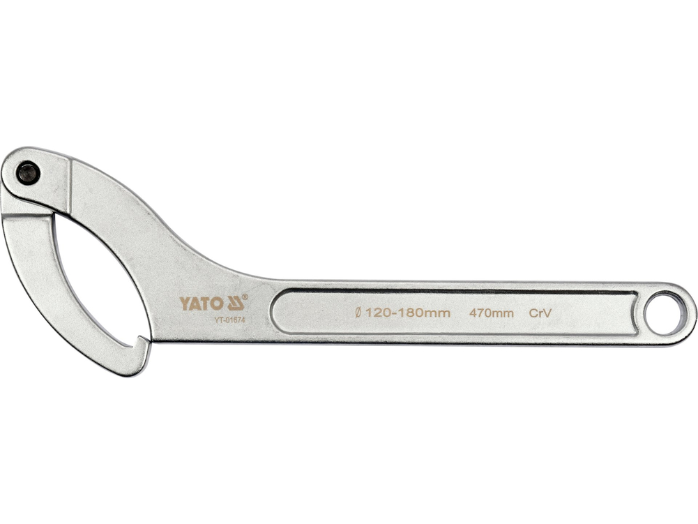 Llave de gancho articulada YATO