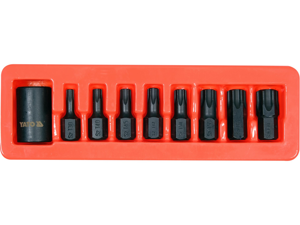 Juego copas punta torx YATO
