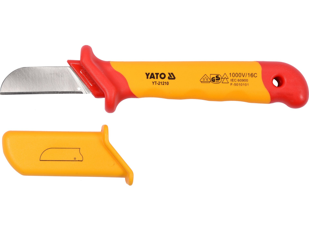 Cuchillo de electricista aislado YATO