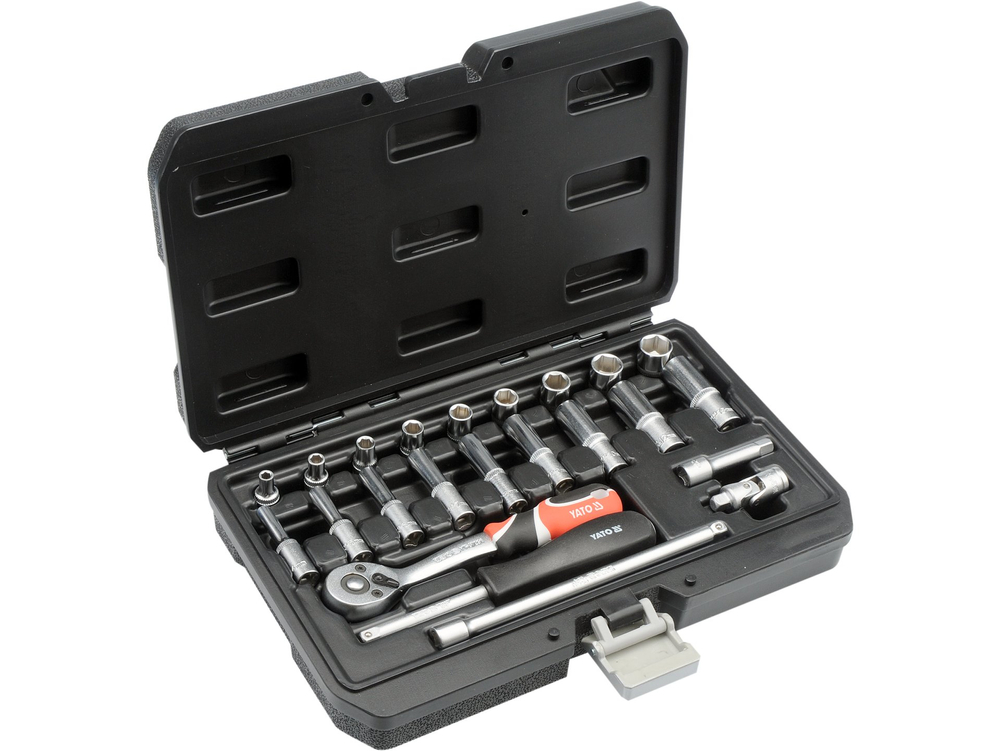 Juego de copas 1/4" YATO — vista 2