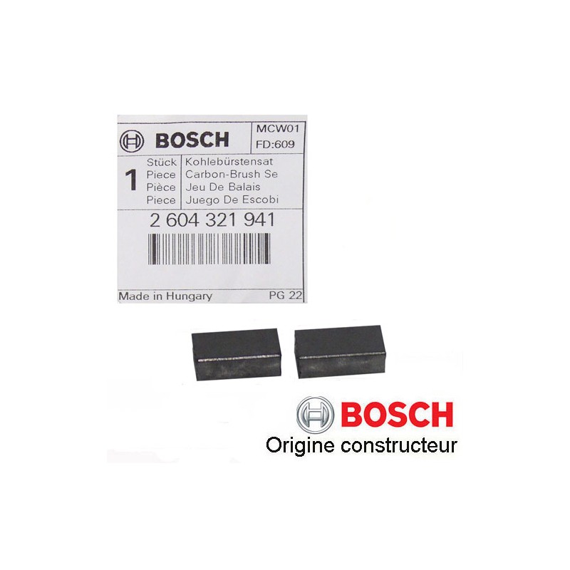 Repuesto escobillas 2604321941 Bosch Professional