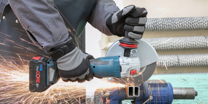Pulidora GWS 18V-180 Bosch Professional vista 3