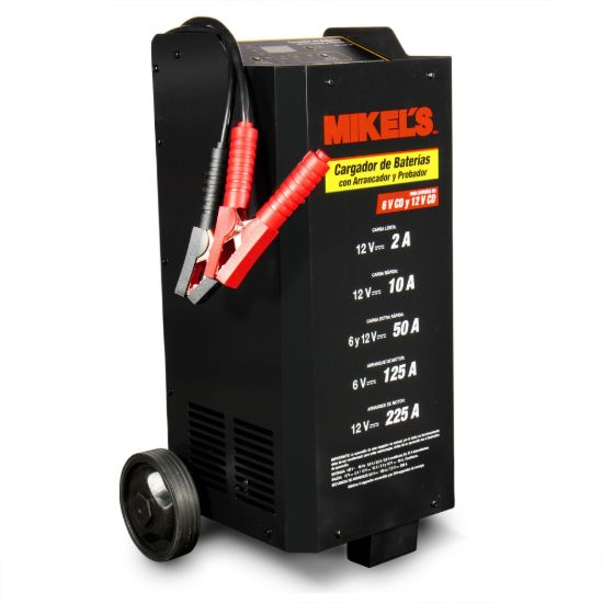 Cargador 6/12v trabajo pesado MIKEL'S