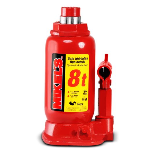 Gato hidráulico tipo botella gh-8 MIKEL'S