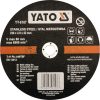 Disco de corte inox YATO