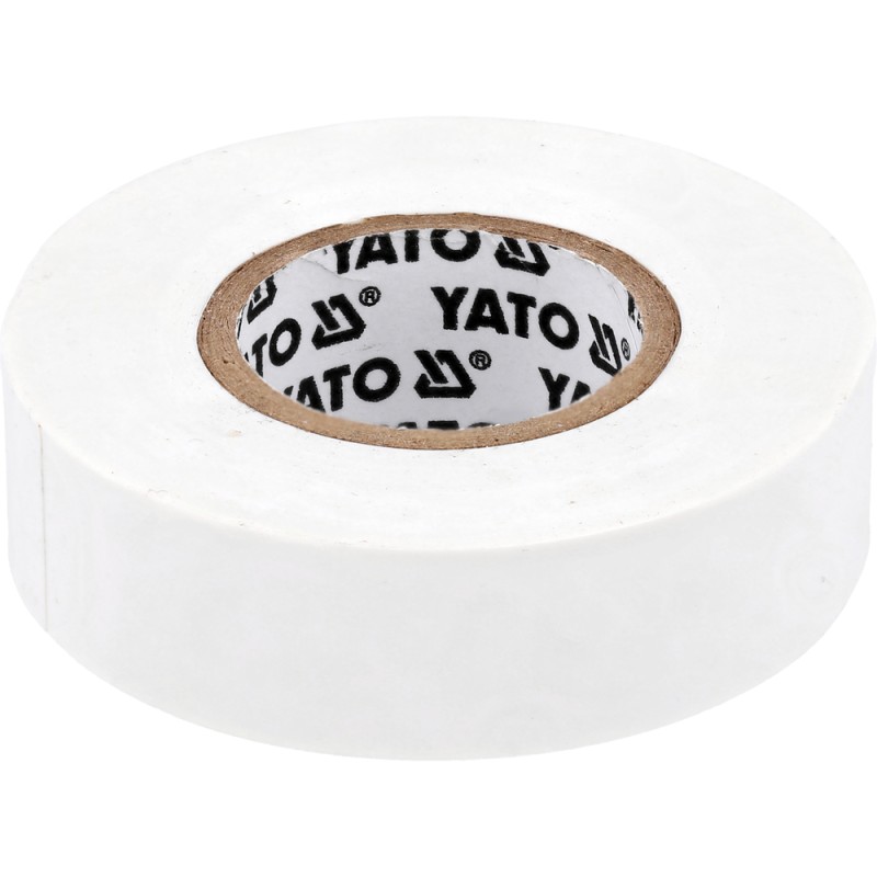 CINTA AISLANTE PVC 19 MM X 20 M BLANCA YATO
