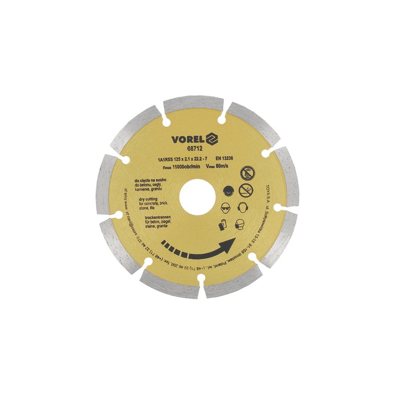 DISCO DE CORTE PARA INOXIDABLE 4-1/2" 115 X 1,2 MM YATO