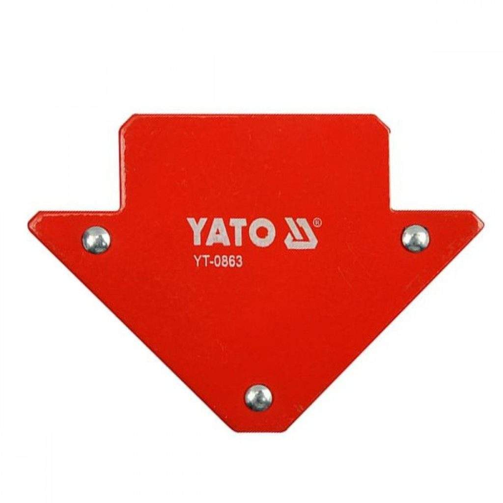 ESCUADRA MAGNÉTICA PARA SOLDAR 82X120 MM 45/90/135° YATO