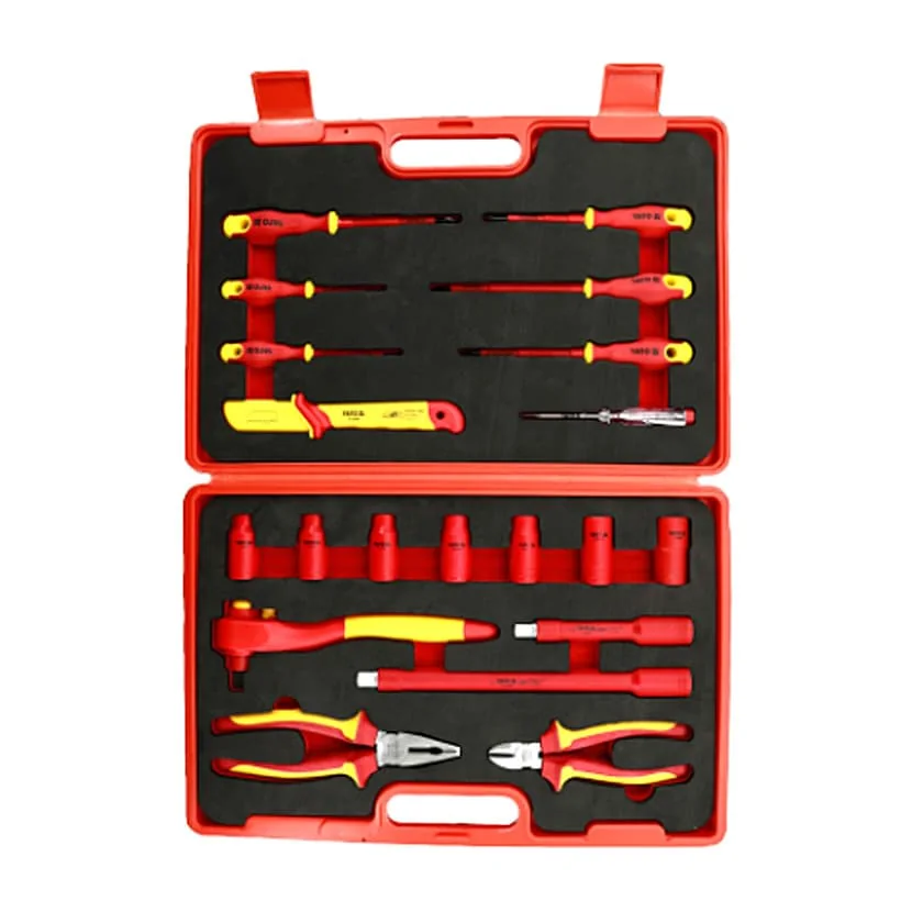 JUEGO DE HERRAMIENTAS AISLADAS 1000 V 20 PIEZAS YATO
