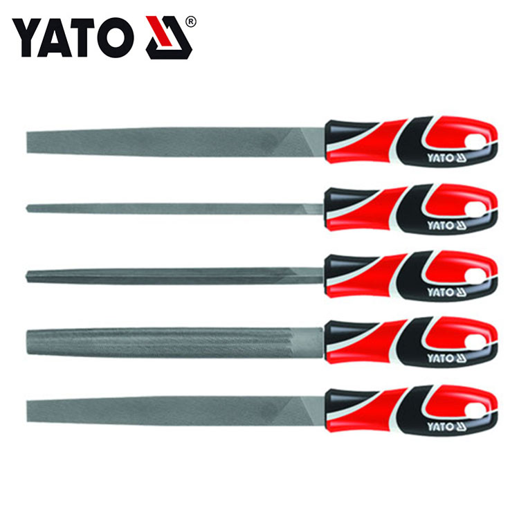 JUEGO DE LIMAS PARA METAL 250 MM 5 PIEZAS YATO