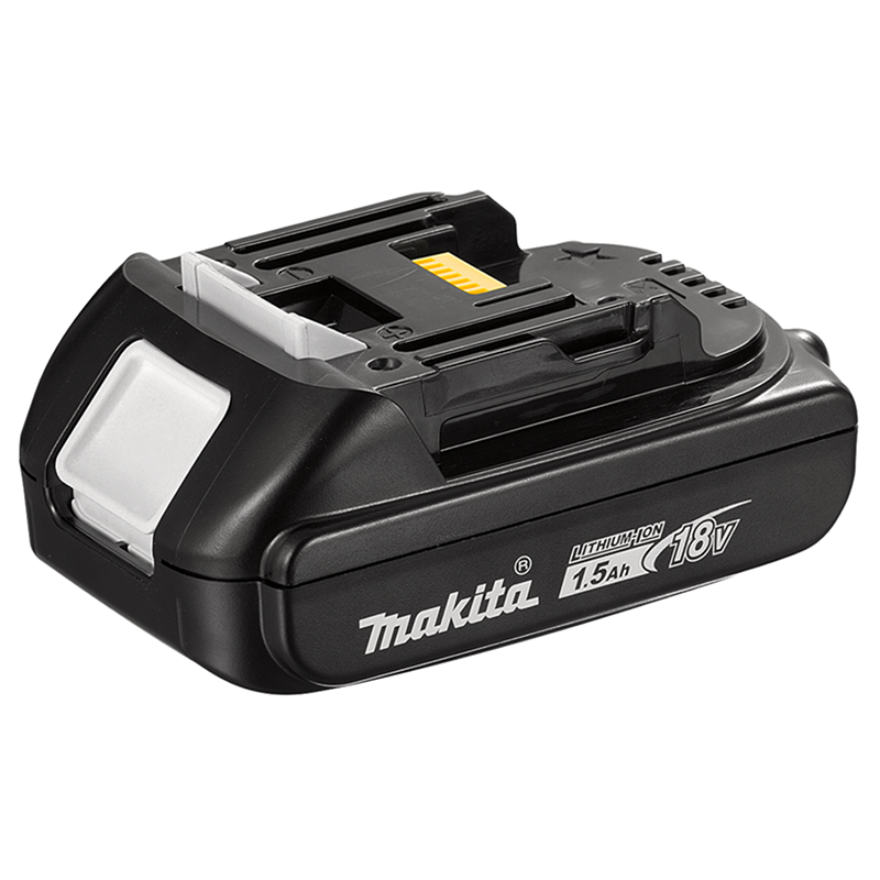 COMBO TALADRO PERCUTOR 1/2" DHP487Z + ATORN IMP DTD152 + 2 BAT 18V 1.5AH + CARG CO MAKITA