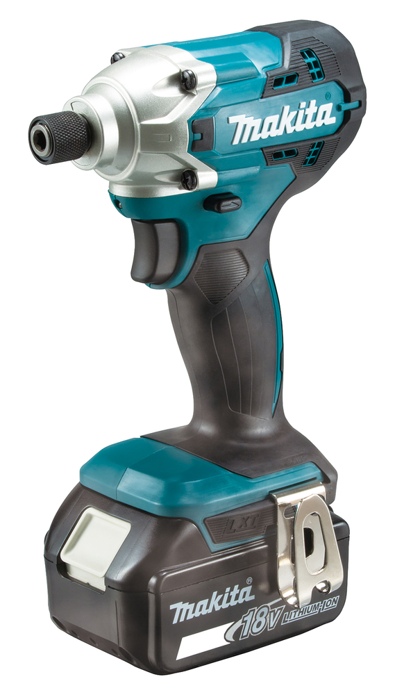 Combo inalámbrico 18V LXT DLX2336SY: taladro percutor DHP453 + atornillador de impacto DTD156 con batería, cargador y bolsa MAKITA