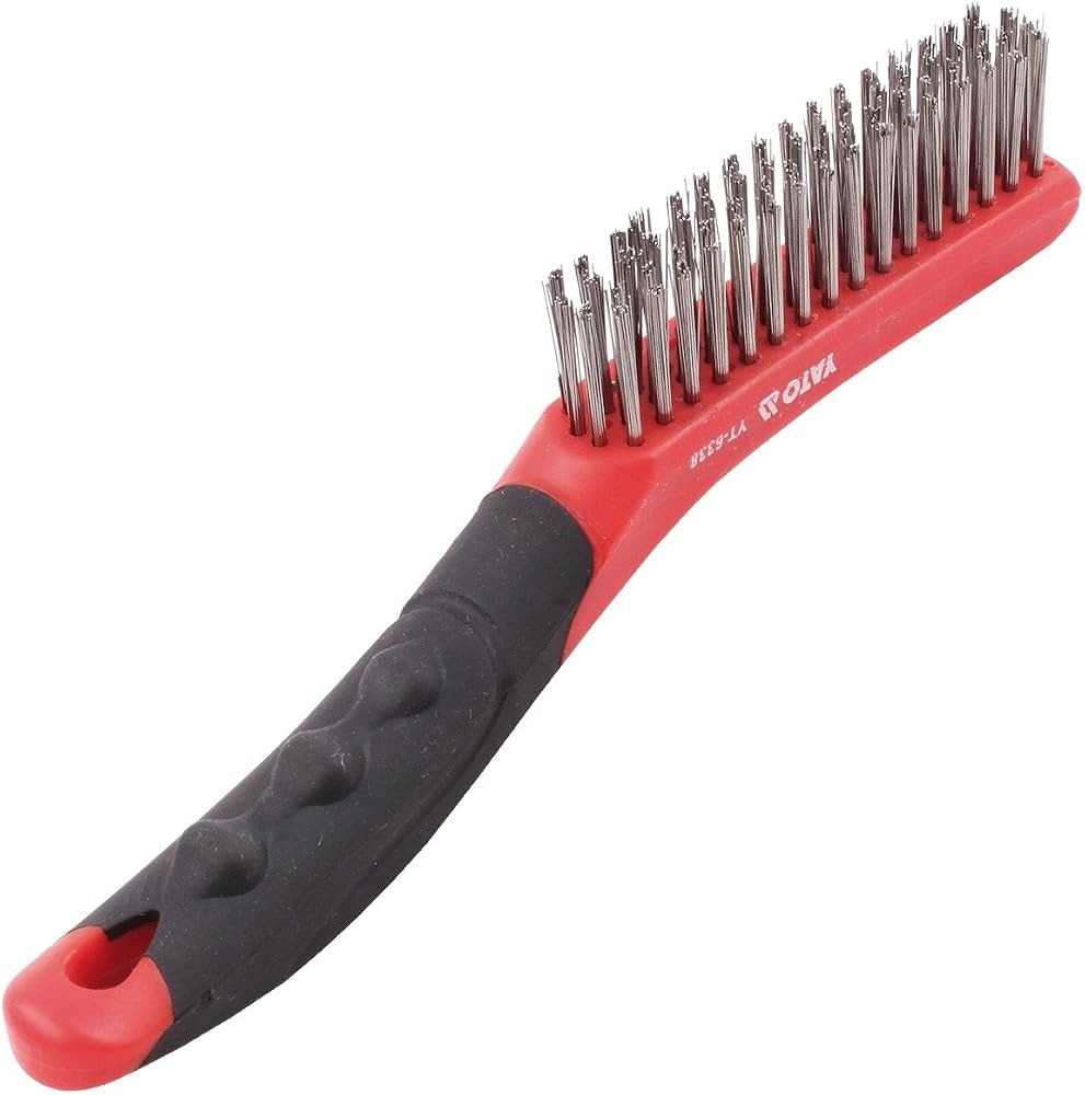 CEPILLO GRATA MANUAL INOXIDABLE 4 HILERAS 260 MM YATO