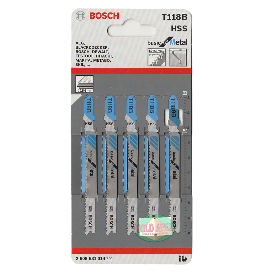 Hoja de sierra T118B Bosch Professional vista 2