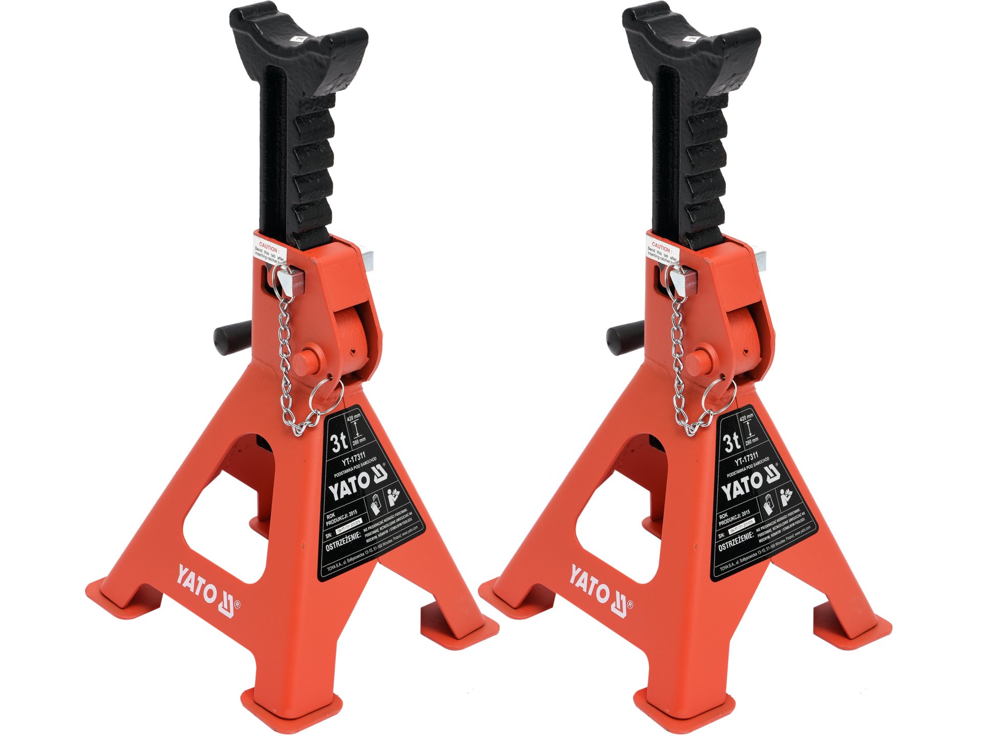 TORRES DE BLOQUEO 3 TONELADAS PAR 280-420 MM YATO