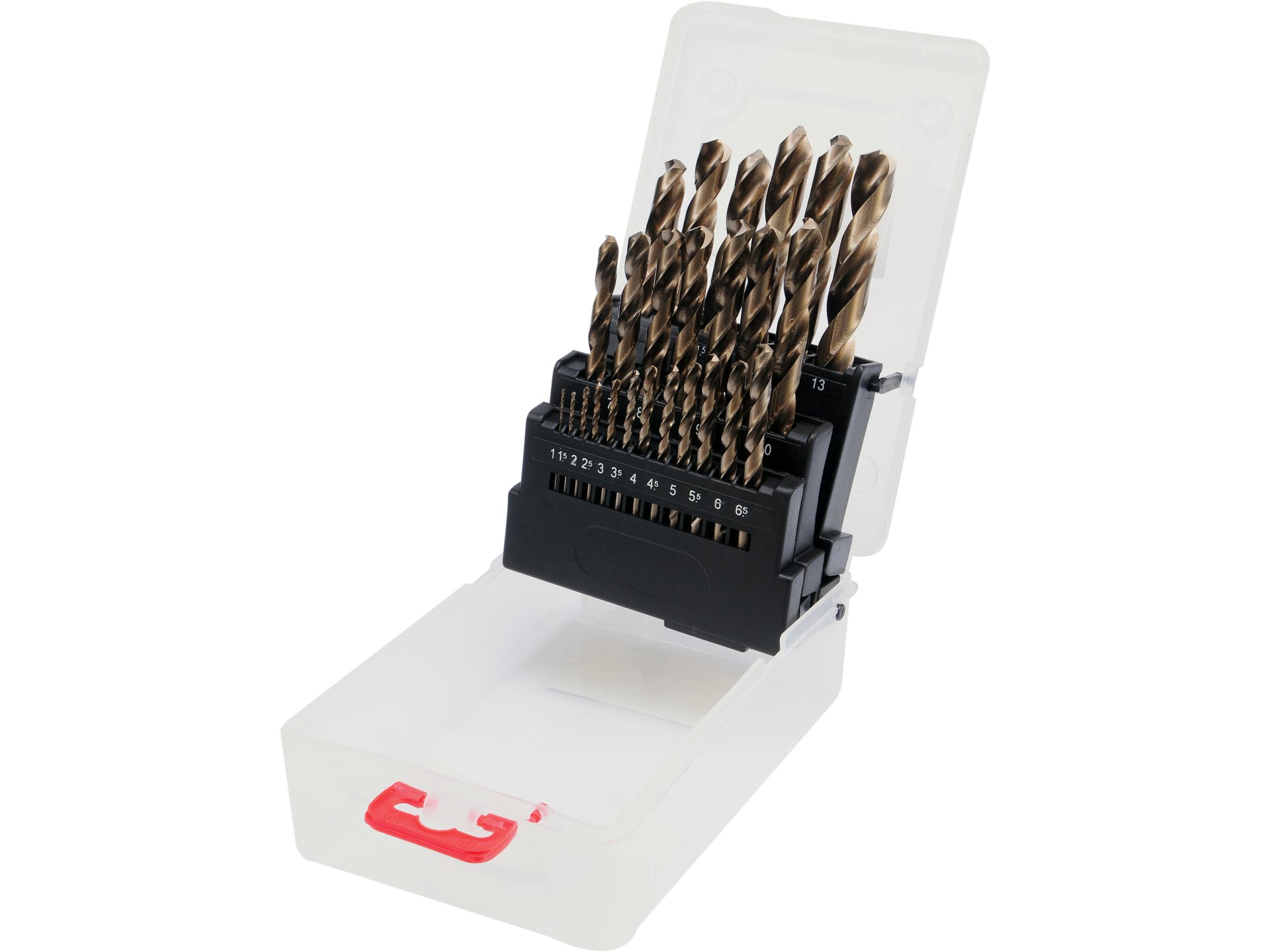 JUEGO DE BROCAS PARA METAL COBALTO HSS-E 1-13 MM 25 PIEZAS YATO
