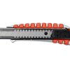 CUCHILLO CARTONERO METÁLICO 18 MM HOJA SK5 CON BLOQUEO YATO