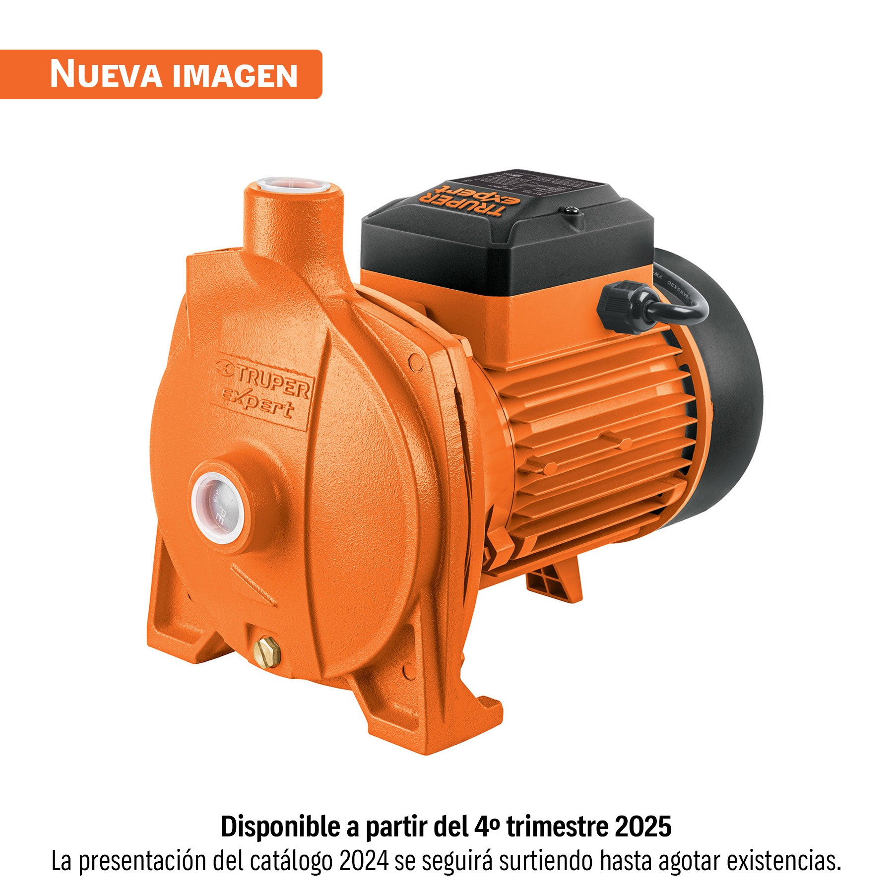 Bomba centrífuga para agua modelo europeo,1-1/2 hp expert truper 10075