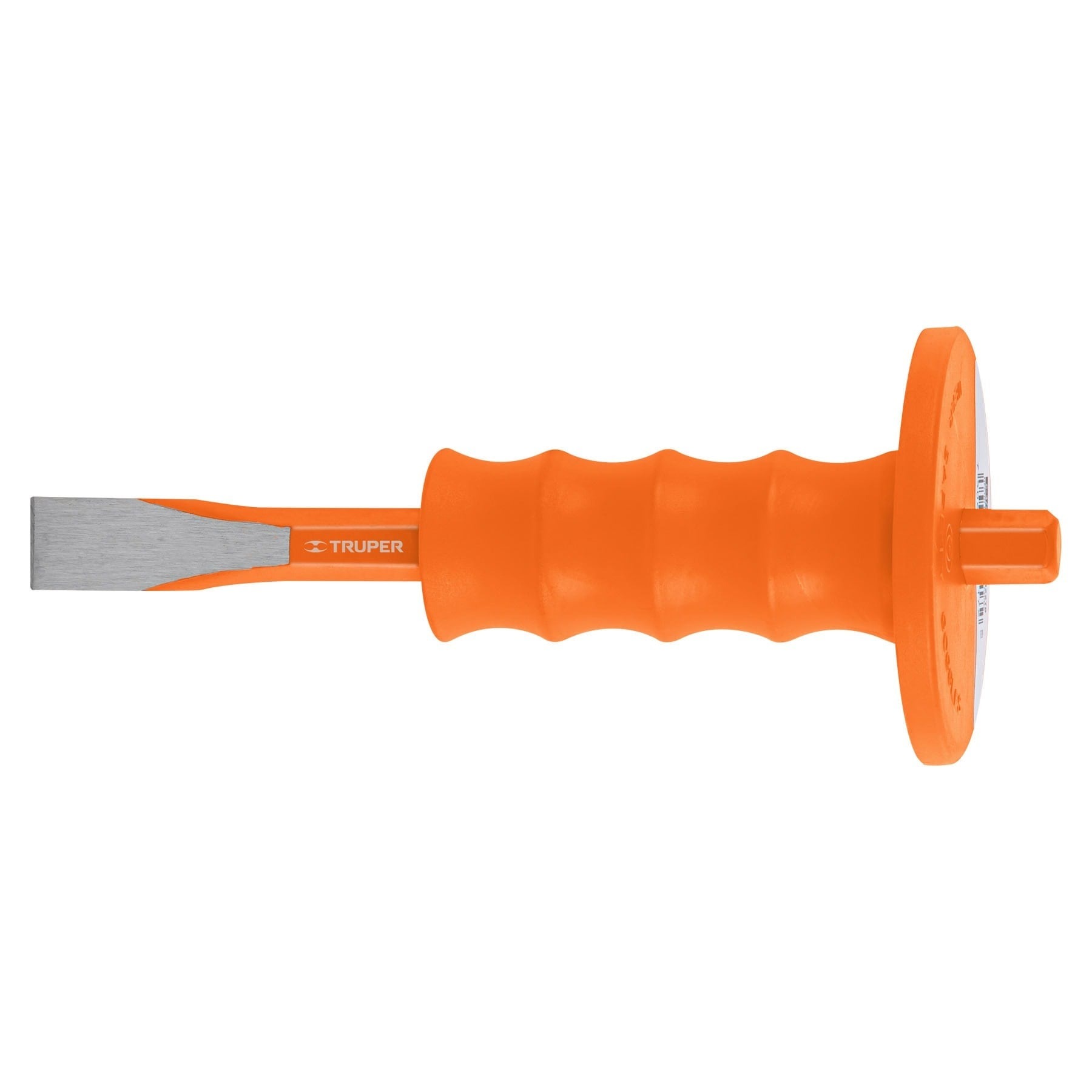 Cincel de corte frío 3/4 x 8" con grip truper 12278